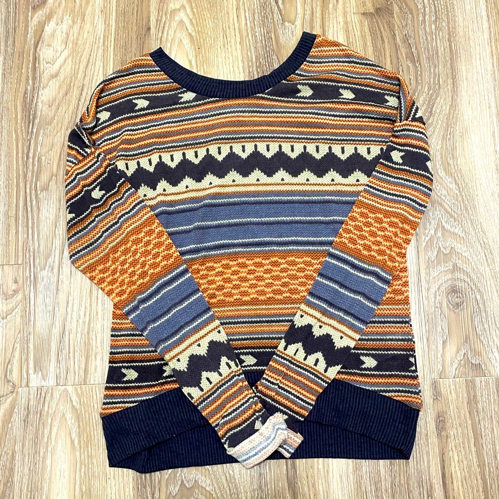Buckle Bohemian Long Sleeved Top